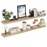 MIAMI 60' W X 8' D FLOATING SHELVES SET WITH INVIS
