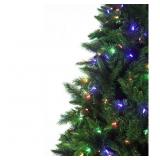 $132 BRUNSWICK LIGHTED SPRUCE CHRISTMAS TREE