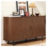 $153 55' SIDEBOARD STORAGE CABINET WITH DOORS AND