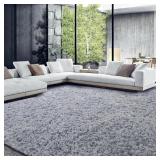 SHAHEN SHAG GRAY AREA RUG
