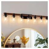 INDUSTRIAL & FARMHOUSE BATHROOM VANITY LIGHT OVER