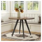 $147 JAKYREN 31.5' WOOD ROUND DINING TABLE