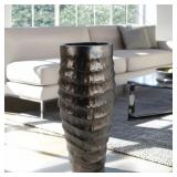 $156 METAL FLOOR PLANTER, PWETER