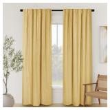 KAORI CHENILLE ROOM DARKENING SINGLE CURTAIN PANEL
