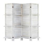 $120 DOUBLE-SIDE ROOM DIVIDER WITH SHELVES FOR ROO