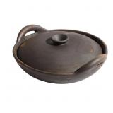 17 STORIES ROUND CERAMIC 2 PIECE CASSEROLE BAKEWAR