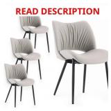 MACKENSIE UPHOLSTERED DINING CHAIRS FAUX LEATHER K