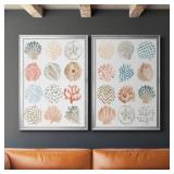 ' OCEAN PATTERNS I ' 2 - PIECES