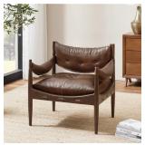 RAMIRA TOP GRAIN GENUINE LEATHER ARMCHAIR WITH TUF