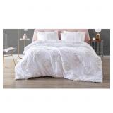 BETSEY JOHNSON RAMBLING ROSE COTTON IVORY DUVET CO