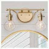 $136 NANDRIN 2 - LIGHT DIMMABLE VANITY LIGHT