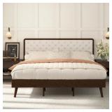 $300 MONSTER UPHOLSTERED PLATFORM BED