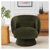 SABOOR MINIMORE MODERN STYLE SWIVEL ACCENT CHAIR &