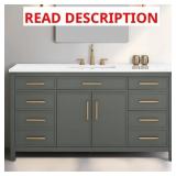$1400 WENNIAH 60" SINGLE VANITY