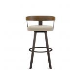 $510 DREES SWIVEL UPHOLSTERED COUNTER & BAR STOOL