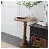 MUNA SOLID WOOD END TABLE