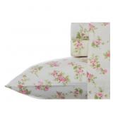 JOUBERT FLORAL 100% COTTON FLANNEL SHEET SET
