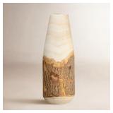 FRANCESCA WOOD TABLE VASE