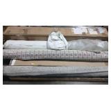 1 LOT (1 PALLET) MOYRA VEGAN LEATHER WINGBACK BED,