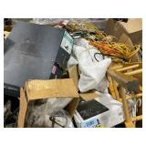 1 LOT(OF 1 SKID) ASSORTED STOOLS, HARDWARE, AND MO