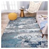 $164 WORLD RUG GALLERY LEGACY 8 X 10 (FT) BLUE IND