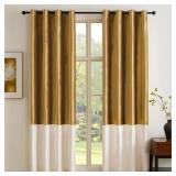 VELVET BLACKOUT CURTAINS ROOM DARKENING 70%-80% DR
