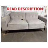 83X38X27 LIGHT GREY SOFA
