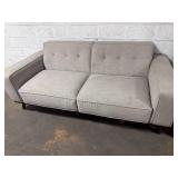 83X38X27 LIGHT GREY SOFA