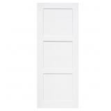 $167 PANELED SOLID MANUFACTURED WOOD PRIMED SHAKER