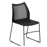 2-OLIVERSON 661 LB. CAPACITY STACK CHAIR WITH AIR-