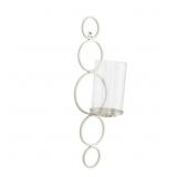 MEGETT METAL SINGLE CANDLE INDOOR OUTDOOR WALL SCO