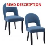 MID-CENTURY MODERN UPHOLSTERED DINING CHAIR WITH C