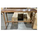 SOLID WOOD MINIMALLIST HOME BAR TABLE