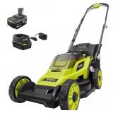 $249 RYOBI ONE+ 18V 13 IN. CORDLESS BATTERY WALK B