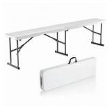 VEVOR SLKZDYDZY6FT8U3RLV0 6 FT. PLASTIC FOLDING BE