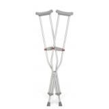 RED DOT ALUMINUM CRUTCHES, MANUFACTURER: MEDLINE,