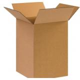 BOX USA 10 X 10 X 14 CORRUGATED CARDBOARD BOXES, S