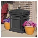 STEP2 GROUND MOUNT BLACK PLASTIC PACKAGE BOX