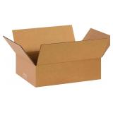 PARTNERS BRAND 14 X 10 X 4 CORRUGATED CARDBOARD BO