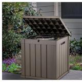 YITAHOME 51 GALLON OUTDOOR STORAGE DECK BOX, WATER