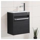 16 INCH BATHROOM VANITY WITH SINK, BATHROOM CABINE