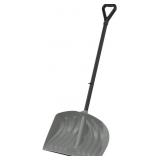 SUNCAST 24  COMBO SNOW SHOVEL PUSHER WITH GALVANIZ
