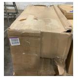 $166 FLASH FURNITURE 2 PACK MEDIUM BROWN RATTAN IN