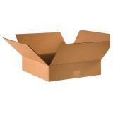 BOX USA 16 X 16 X 4 CORRUGATED CARDBOARD BOXES, FL