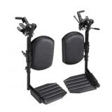 INVACARE WHEELCHAIR ELEVATING LEGRESTS - PADDED CA