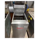 VULCAN LG400-1 NATURAL GAS FLOOR FRYER 120,000 BTU