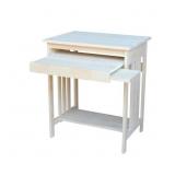 $9999 UNFINISHED WOOD MISSION COMPUTER DESK