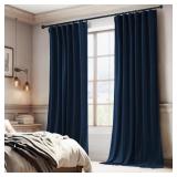 KIYARRA VELVET CURTAINS THERMAL INSULATED ENERGY E