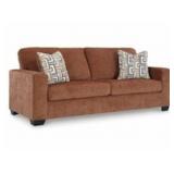$716 AVIEMORE FABRIC QUEEN SOFA SLEEPER, SPICE BY