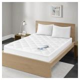 TWIN SIZE ENSURE QUIET NIGHTS SATEEN WATERPROOF MA